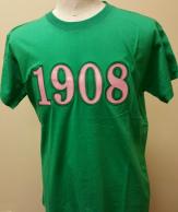 AKA T Shirt 1908 Short Sleeve Green.jpg